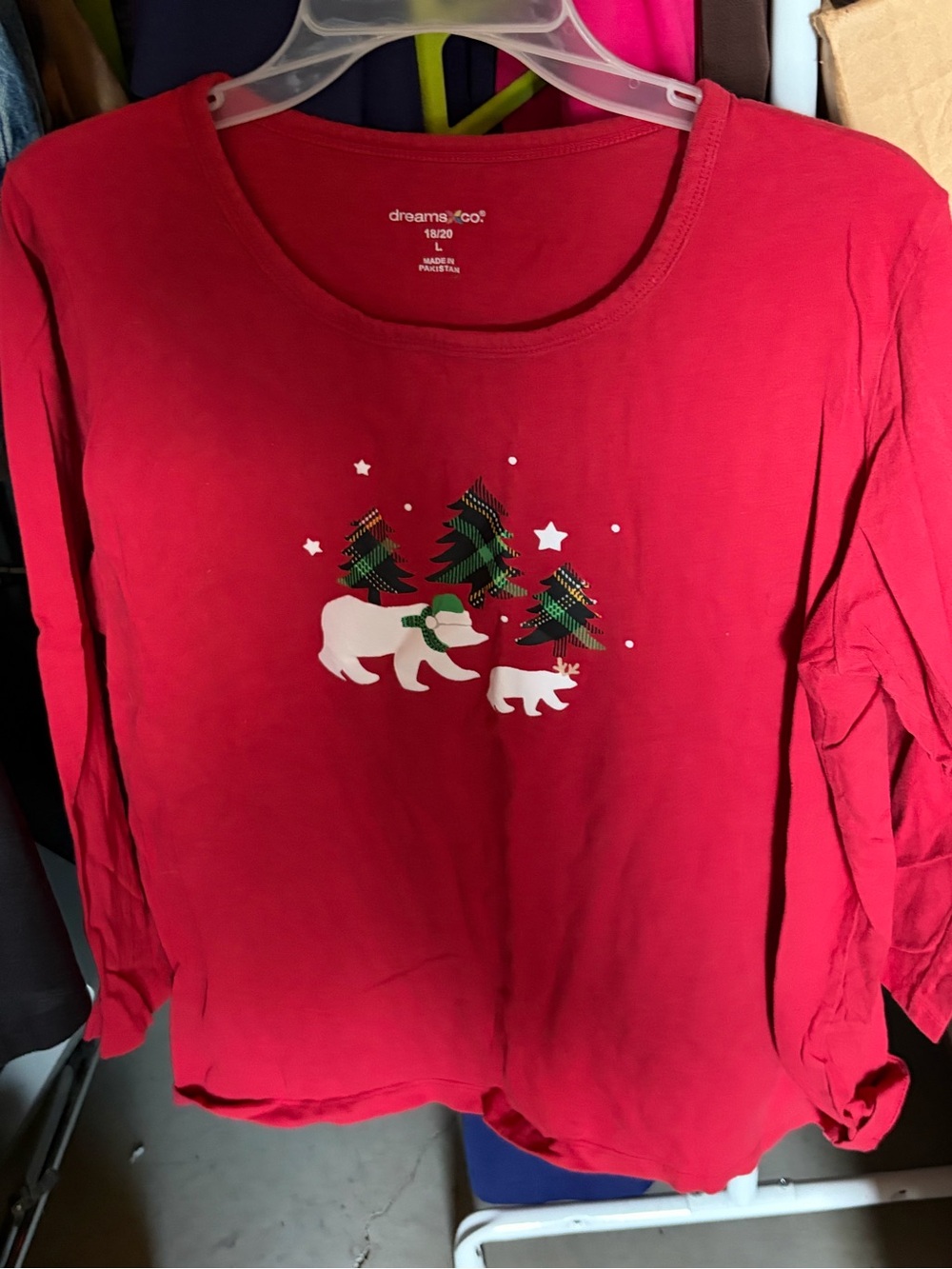 Women’s Vintage Dreams & Co Long Sleeve Christmas T-Shirt
